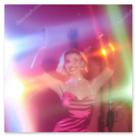 Abendliche Feststimmung mit Lichterkette