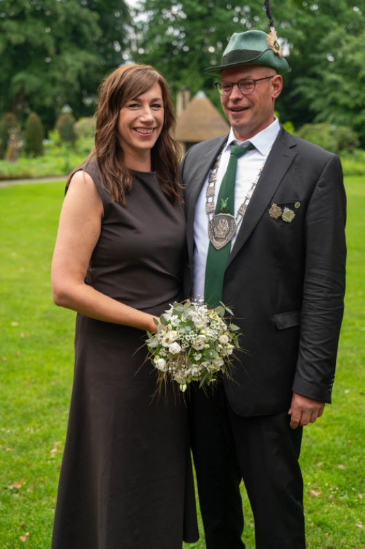 Diamantenkönigspaar in Offlum Werner und Hannelore Krey