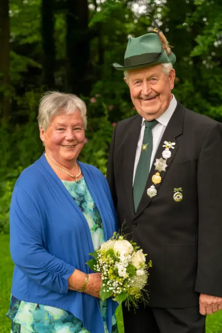 Werner und Hannelore Krey Diamantenkönigspaar in Offlum Werner und Hannelore Krey